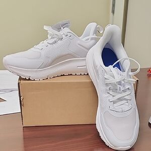 Womens Size 7.5 Shoes For Crews Easy Clean White Sneakers New In Box